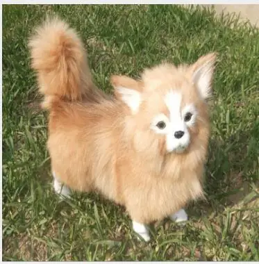 

WYZHY simulation dog birthday gift christmas gift interior decoration teaching home model decoration to send friends