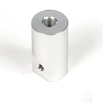 

SWMAKER Reprap CNC Aluminium Rigid motor coupling M5 Thread and 5mm bore aluminum alloy