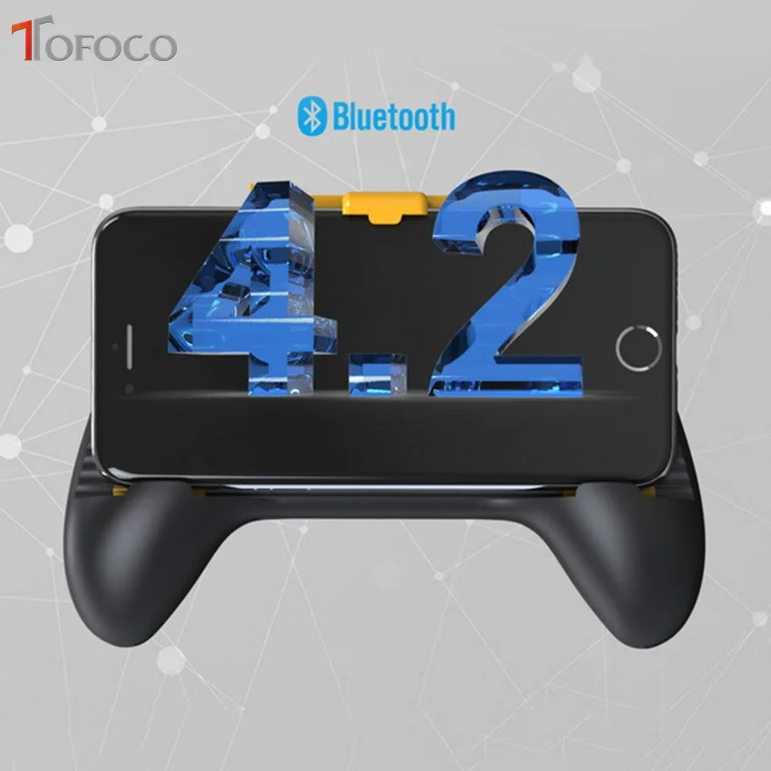 Bluetooth 4.2 Gamepad PUBG Controller PUBG Mobile Triggers Joystick With Cooling Fan for iPhone And