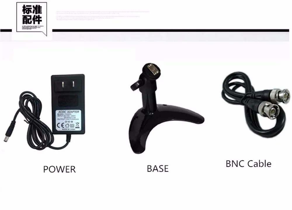 7'' Inch PC Monitor with HDMI AV/VGA/BNC HD Input Computer desktop TFT LED LCD monitor