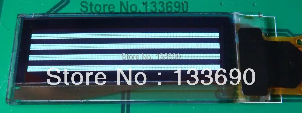 

1PCS 0.91 inch display 128x32 Internal DC/DC 14pin I2C IIC interface OLED screen White on the black background 2832KSWE