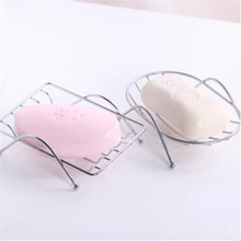 Квадратная/круглая новая подставка для мыла из нержавеющей стали, функциональный держатель для ванной комнаты из нержавеющей стали, лоток для мыльницы, коробки