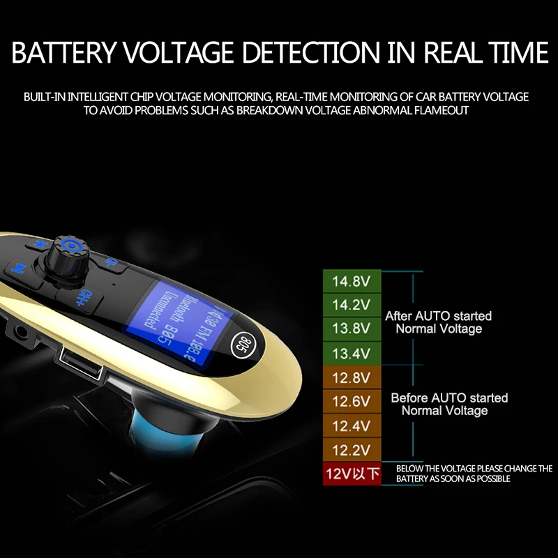 E0033 Bluetooth Car Kit MP3 (11)