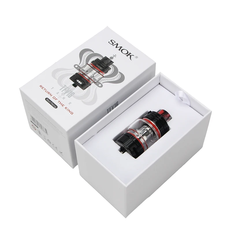 Оригинальный бак SMOK TFV16 9 мл 510 thread электронная сигарета атомайзер с TFV 16 сетчатой
