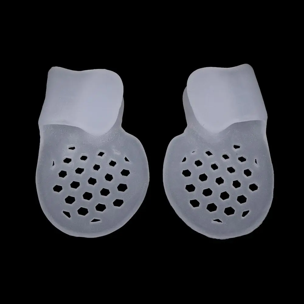 New 1 Pair Little Toe Thumb Silicone Bunion Guard Foot Care orthopedic toe separators Finger Toe Separator Drop Shipping - Цвет: white