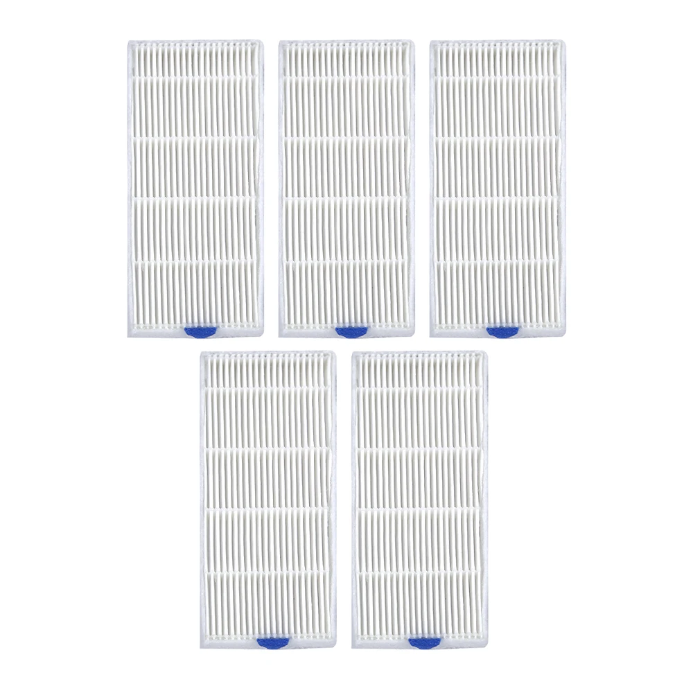 5pcs Hepa Dibea D960 Cleaner Replace Accessories Cleaning Smart Robotic Vacuum Cleaner Spare Parts, 5PCS