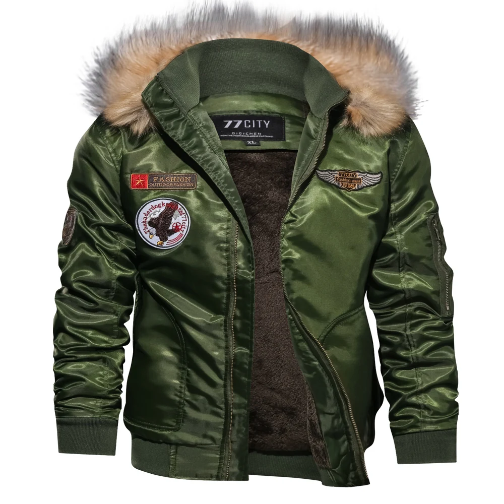 Новинка, утолщенная зимняя куртка в стиле милитари, Мужская армейская куртка Air force one, тактические куртки, Мужская ветровка, пальто для полетов, jaqueta masculina