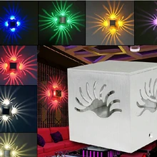 12 шт. современный 3 Вт светодиодный настенный светильник бабочка вверх вниз светильник для помещений фойе коридор диван фон настенный светильник AC110V 220V