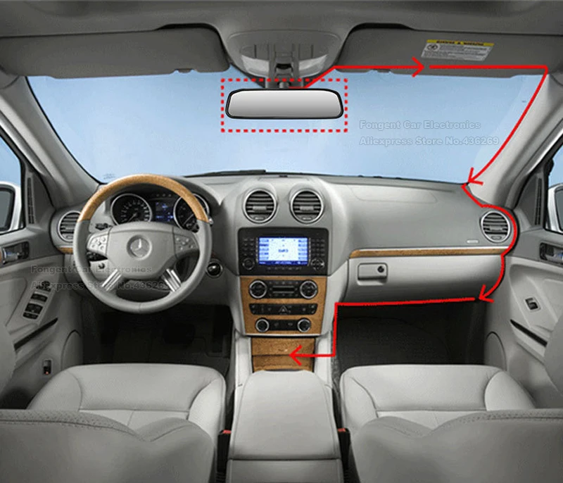 Автомобильный Автомобиль 4,3 дюймов высокое прозрачное зеркало заднего вида монитор автомобиля изображение цифровой экран Резервное копирование автомобиля первый DVD дисплей камера