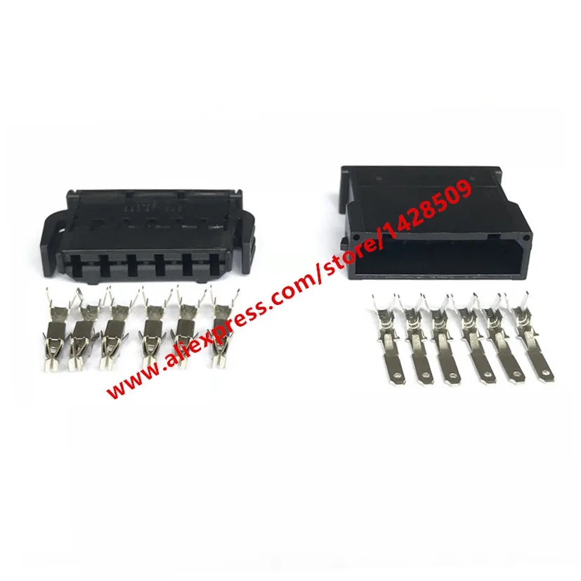 10 Sets 6 Pin Automotive Connector Female Male Auto Electrical Plug 893 971 996/893 636 For VW | Обустройство дома