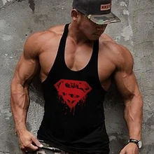 Лето, мужские брендовые майки для бодибилдинга и фитнеса, дышащие мужские хлопковые майки для фитнеса и тренажерных залов