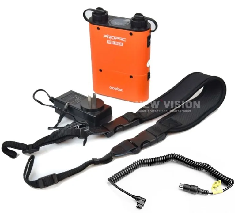 Godox PB960 Flash упаковка батареек оранжевый 4500 мА/ч+, Мощность кабель Cx Цифрового Фотоаппарата CANON Speedlite
