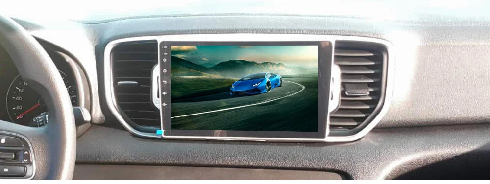 Cheap Sinosmart  Android 8.1 2Din IPS/QLED 2.5D screen car gps radio navigation player for Kia Sportage QL/R/KX5 2010-2019 17