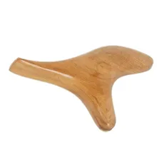 Камфорная деревянная Лимфатическая Массажная палка для точечного массажа ног Bod роллер против целлюлита китайская иглоукалывающая игла Gua Sha Доска ручка