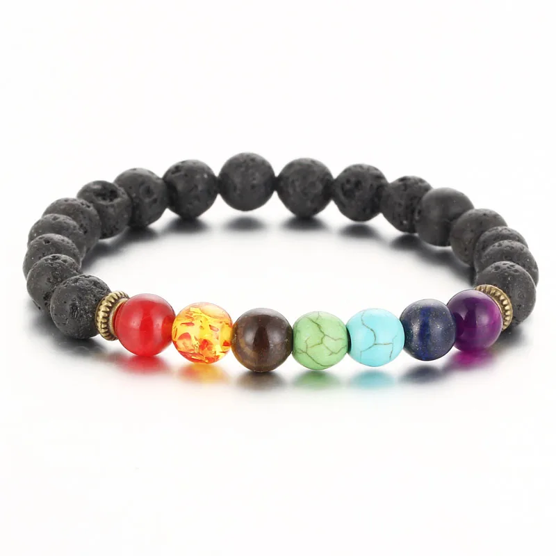 

Elastic Unisex Stones Strand Bracelets Balance Pc LNRRABC Bracelets Beads Crater Bracelets Vintage Chakra 1 Sale Prayer