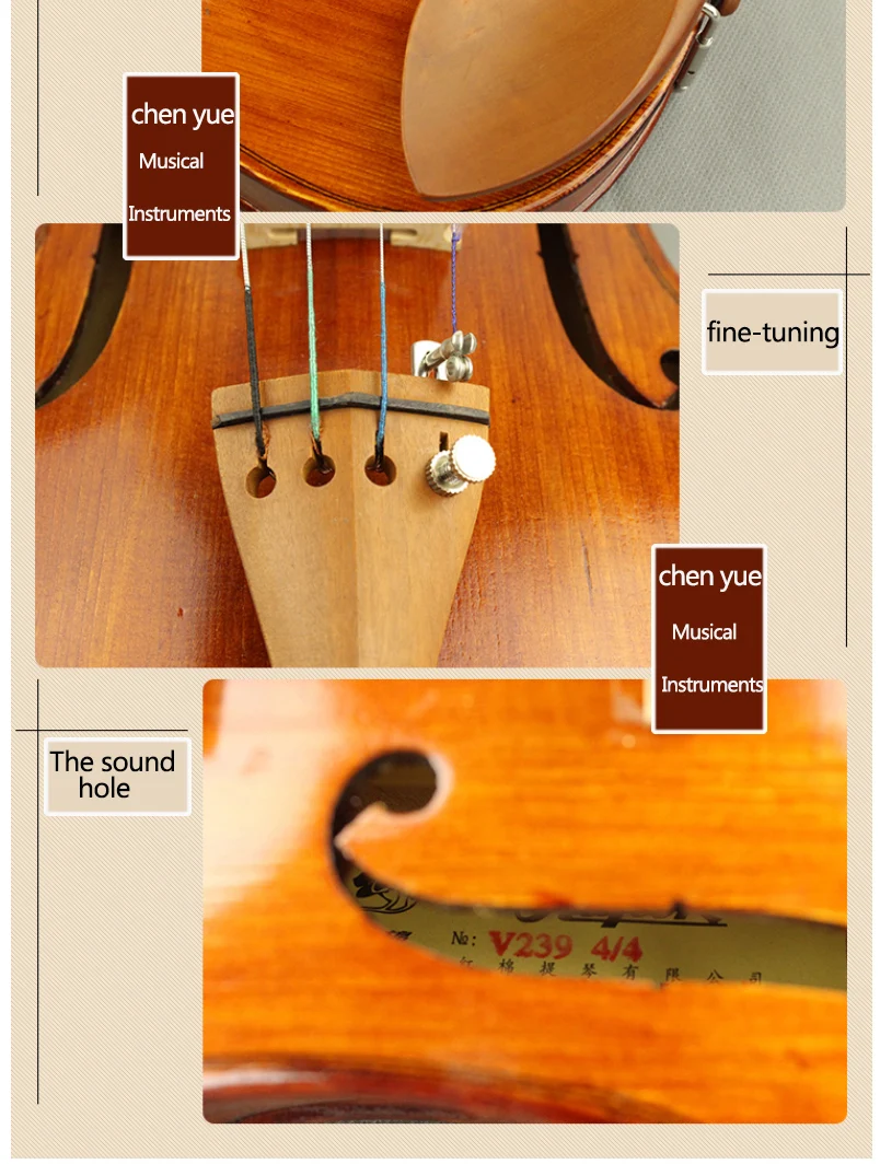 Капок скрипка V239 матовая антикварная скрипка руководство для взрослых пианино 4/4 имитация антикварной скрипки