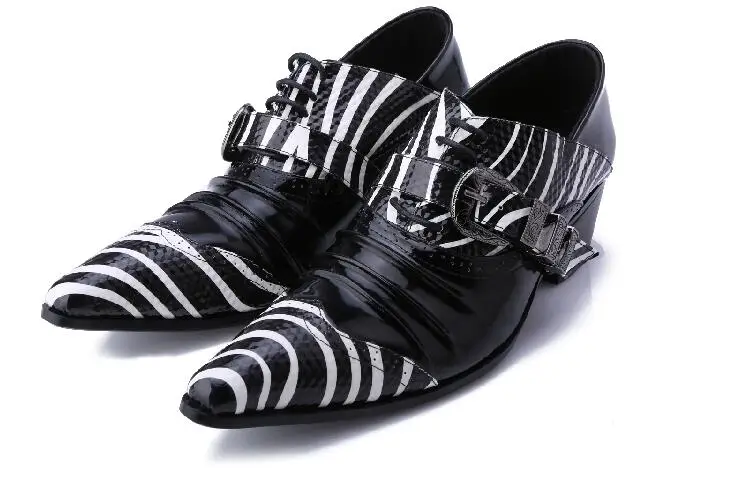 Padrão Pic 3 Casuais Moda Sapatos As Whith Casamento Apontou Para Rendas 1 Nova Até Homens Oxford Vestido De 2 Negócios as as 1EFnFx8