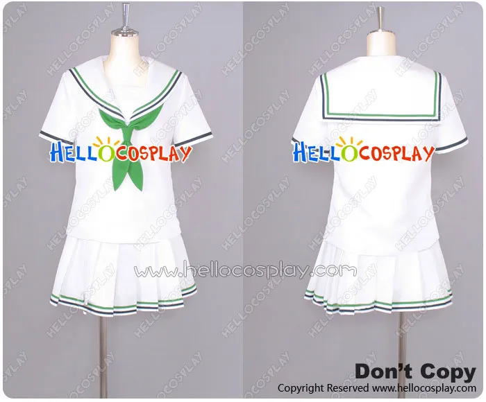

Kuroko No Basuke Cosplay Seirin High School Girl Summer Uniform H008