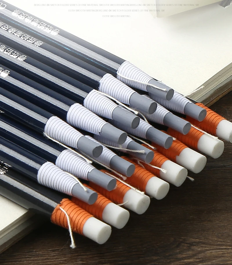 3 шт. белая кисть для выделения эскиз Угольные карандаши Стандартные Карандаши для рисования набор карандашей для школьного инструмента художественные принадлежности