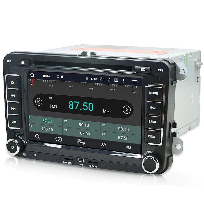 Clearance Android 9.0 octa core Car DVD GPS For VOLKSWAGEN skoda POLO GOLF PASSAT CC TIGUAN TOURAN Bora Caddy transporter radio navigation 4