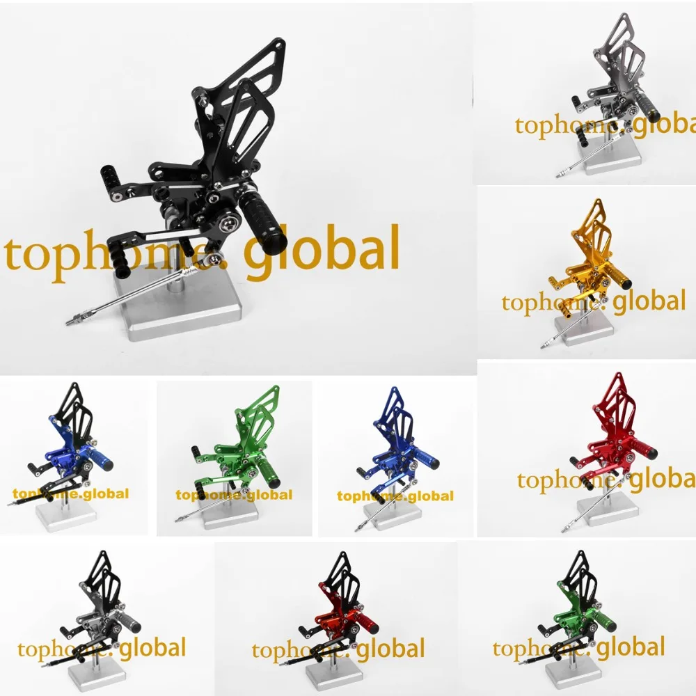 

For Suzuki SV650 SV650S 1999 - 2009 CNC Rearset Foot Pegs Footpeg Adjusting Set 2008 2007 2006 2005 2004 2003 2002 2001 2000