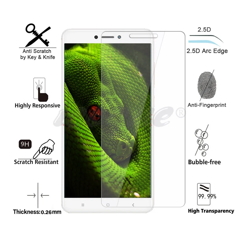 9H 2.5D Tempered Glass for Xiaomi Redmi Note 4x Glass Film Global 3g 32gb for Xiomi Note4x Redmi Note 4x Screen Protector Glass (2)