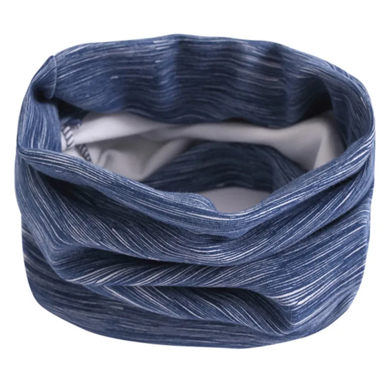 navy stripe Новые плюшевые детские зимние осенние шарфы с мультяшным принтом бархатный шарф для мальчиков и девочек, Детский круглый кольцевой ошейник, теплый шарф для маленьких девочек - Цвет: navy stripe