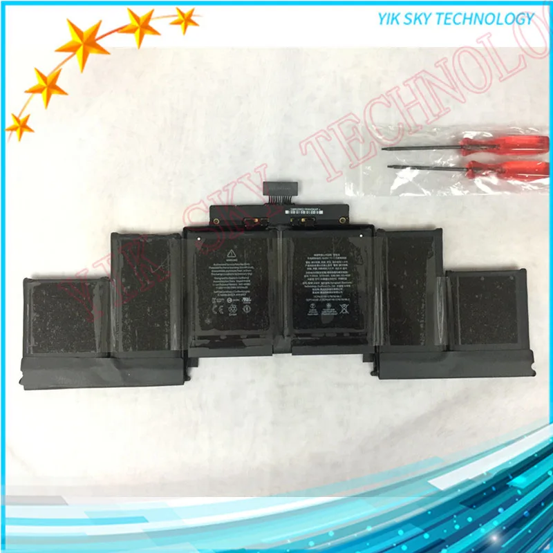 

New A1618 Laptop Battery for MB Pro 15" Retina A1398 A1618 (Late 2015) , Fit 020-00079 MJLQ2LL/A MJLT2LL/A [Li-Polymer 11.36V