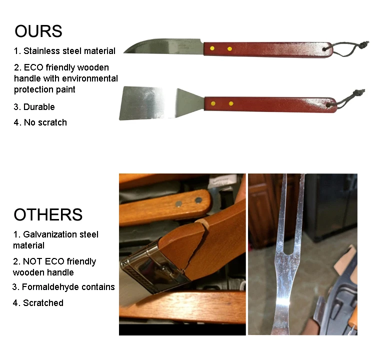 BBQ tool set 6