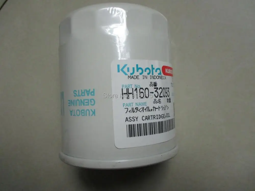 

J315 J320 J112 V1305 OIL FILTER HH160-32093 KUBOTA DIESEL GENERATOR PARTS ORIGINAL PARTS