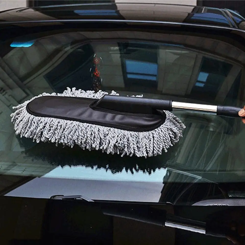 Инструменты для чистки автомобильных тормозов щетка для мытья автомобиля щетка для чистки воска щетка для чистки швабра Автомобильная плоская серая с упаковкой