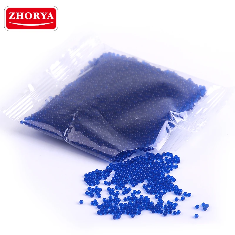 10000Pcs Growing Water Balls Bullet for Gun Toy Blaster Accessory 7-8mm Blue Pearl Soft Crystal Gel Water Beads Polymer Hydrogel