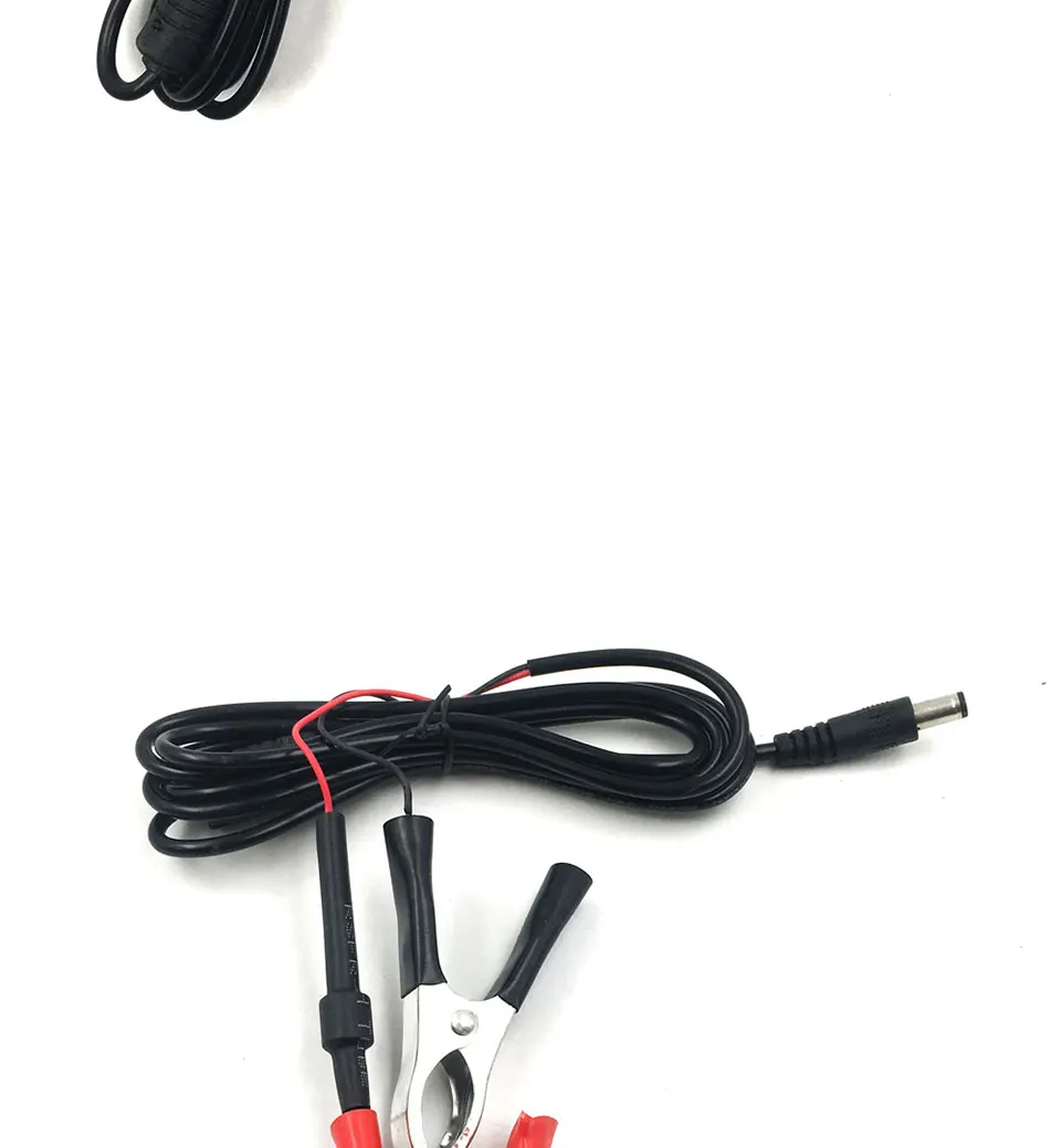 Car Battery Alligator Clips to Male DC Connector 5.52.1mm Plug Adapter for Automobile with 1.4m Wire DIY Outdoor LED Lighting (5)