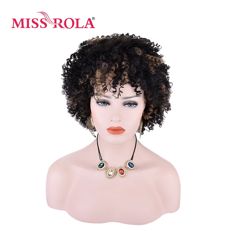 Miss Rola Bloom Curly Synthetic Wigs Sp1b 27 5inch Stripes Color