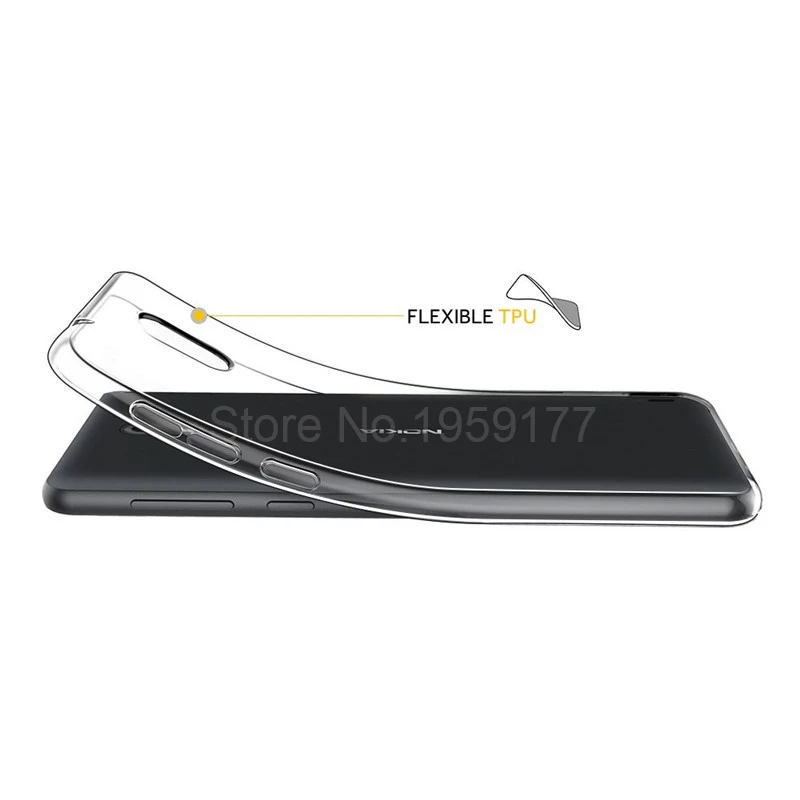 MODAZONGYE Soft Transparent Case For Nokia 2 Case Cover Silicone Back Cover Phone Case For Nokia 2 Nokia2 TA-1029 TA-1035 (7)