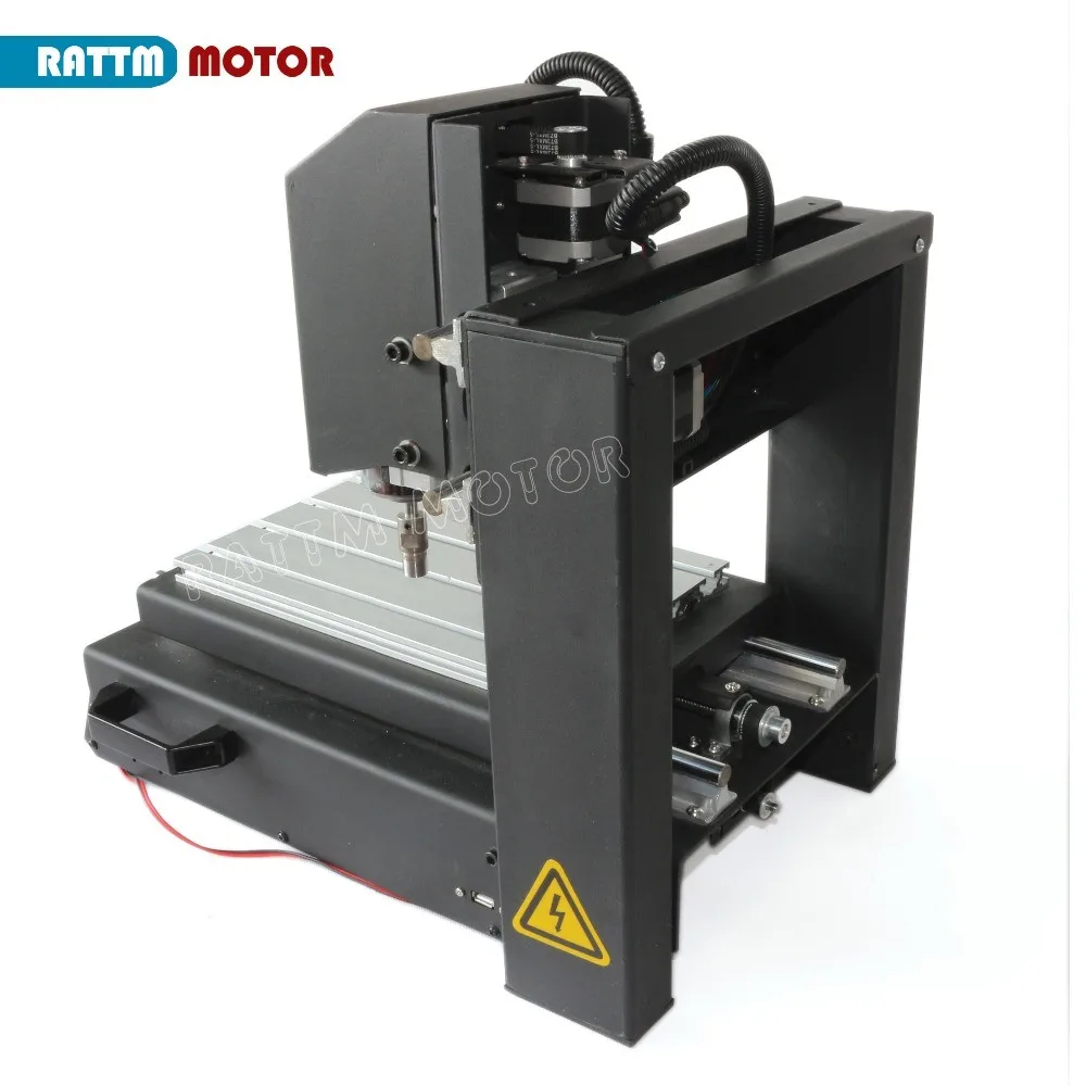 Настольный офлайн 3 оси 2030 фрезерный станок с ЧПУ Гравировальный фрезерный станок с аварийной остановкой высокопрочная сталь+ 400 Вт мотор шпинделя постоянного тока