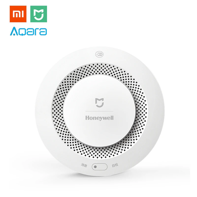 

Xiaomi MIJIA Honey-well Aqara Smoke & Gas Alarm Detector Fire Protection Remote Alert Smart Home Kit for Mi Hone APP Gateway