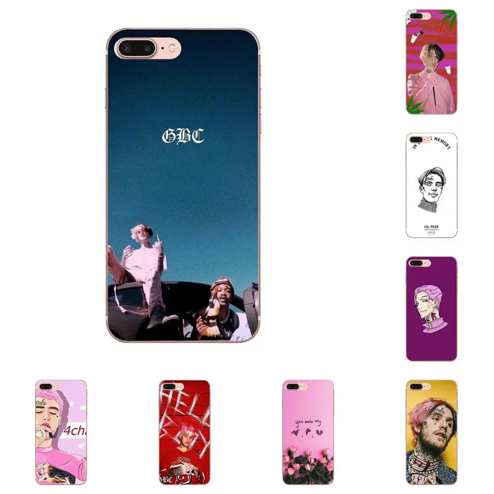 

For Huawei Honor 4C 5A 5C 5X 6 6A 6X 7 7A 7C 7X 8 8C 8S 9 10 10i 20 20i Lite Pro Soft TPU Coque Case Hip Hop Rapper Lil Peep