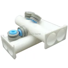 2 комплекта PP миксер дозатор эпоксидной смолы 50 мл AB двойной картридж AB эпоксидный ручной пистолет Картридж 1:1 одноразовый двойной клей трубка