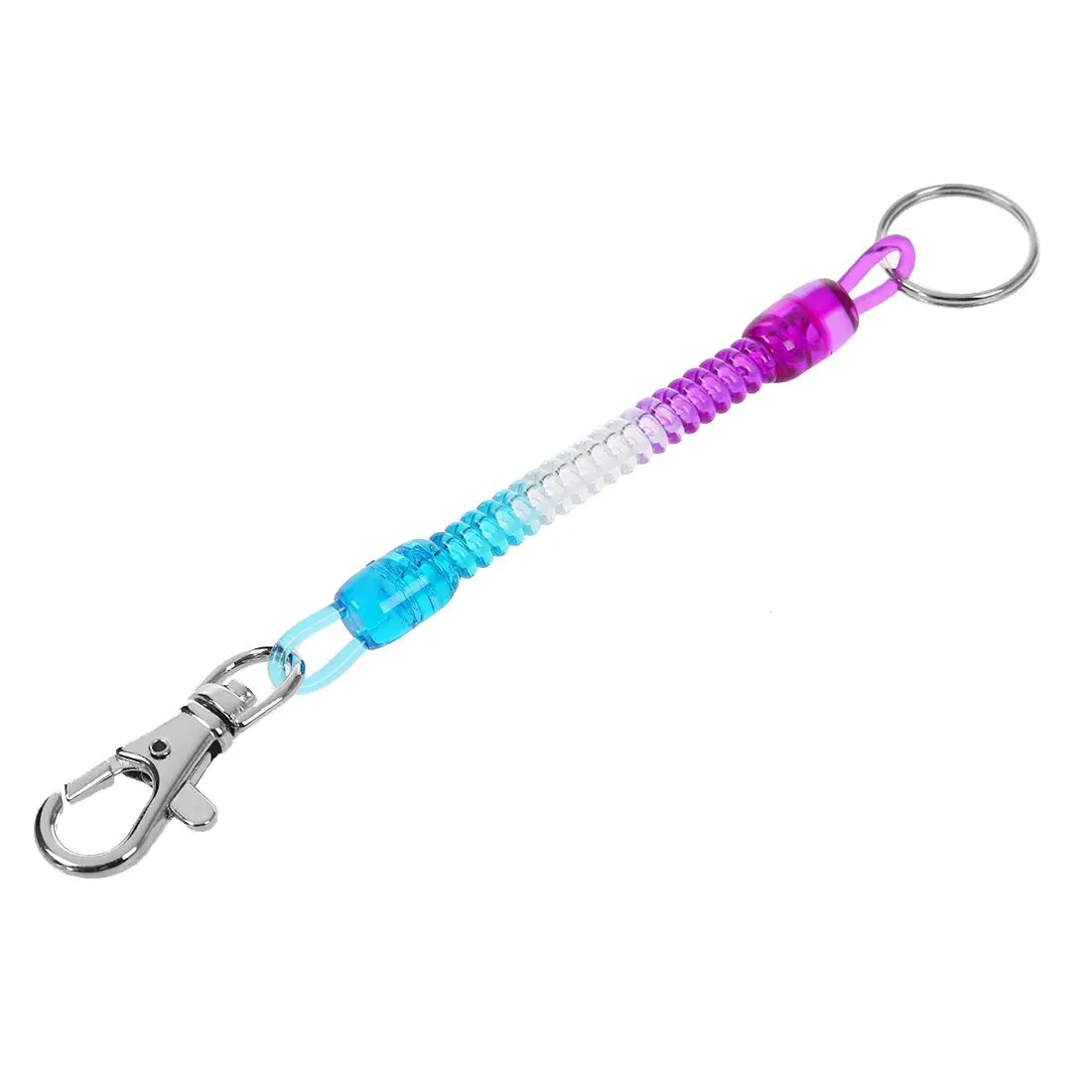 

Swivel Lobster Clasp 3 Color Coiled Strap Lanyard for Bottle Key