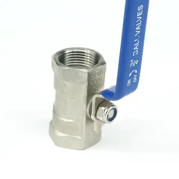 

DN15 1/2" BSP Female Thread SS304 Stainless Steel Ball Valve