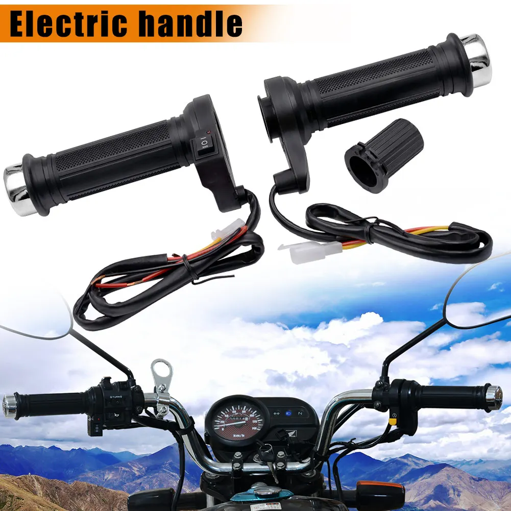 Горячая 1 пара руль мотоцикла нагревательные ручки набор с подогревом сцепление Универсальный Для Honda мотокросса JLD