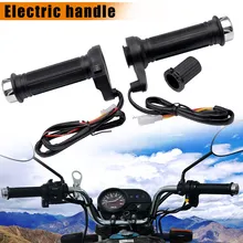 Горячая 1 пара руль мотоцикла нагревательные ручки набор с подогревом сцепление Универсальный Для Honda мотокросса JLD