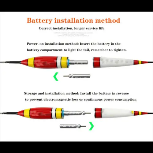 Умный поплавок для рыбалки, сигнализатор укуса, светодиодный светильник, автоматическое изменение цвета, ночная электронная сменная люминесцентная приманка, новинка, Прямая поставка