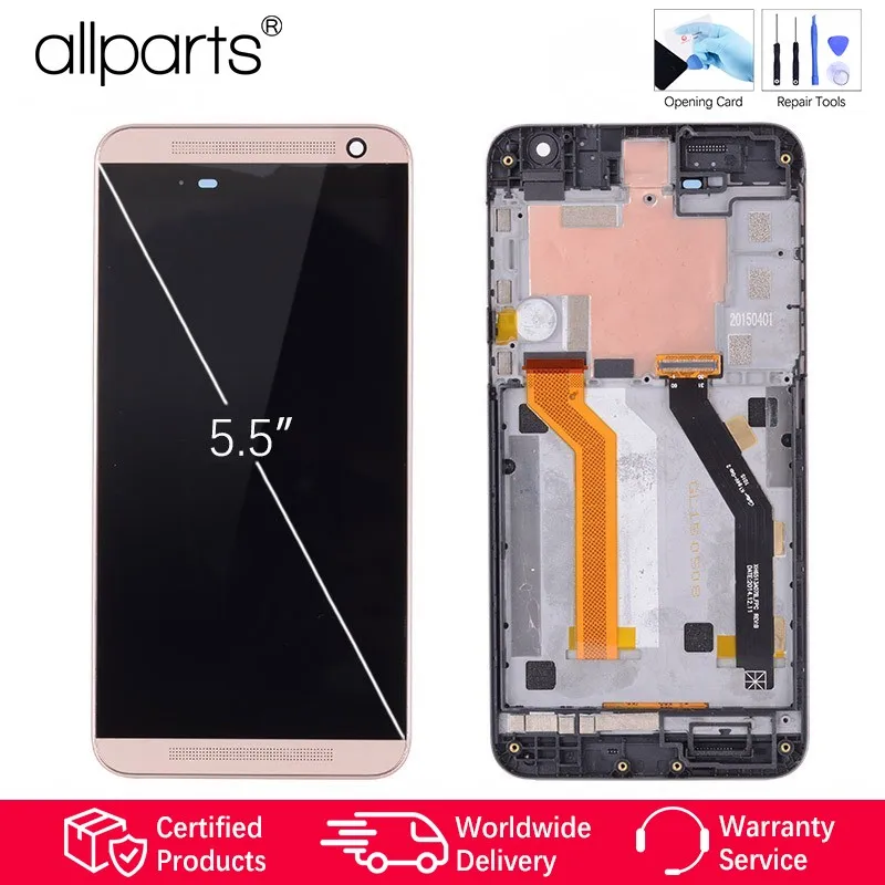 

100% Original 5.5" for HTC One E9 Plus LCD Touch Screen E9 Plus Display Digitizer Assembly Replacement Parts