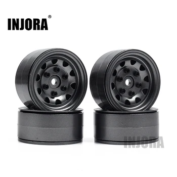 

4PCS Metal Beadlock 1.9 Wheel Rim for 1/10 RC Rock Crawler Traxxas TRX-4 TRX4 D90 D110 TF2 Axial SCX10 90046 AXI03007