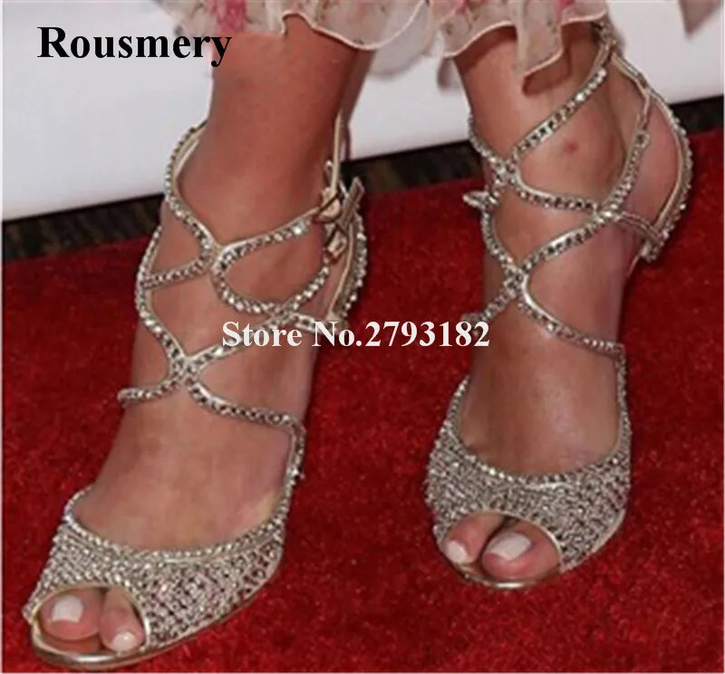 rhinestone sandals wedding