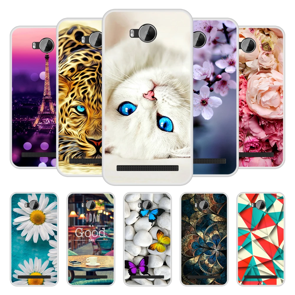 

Phone Case For Huawei Y3II Y 3 II Soft Silicone TPU Cool Patterned Paint For Huawei Y3 II 2 LUA L21 Case