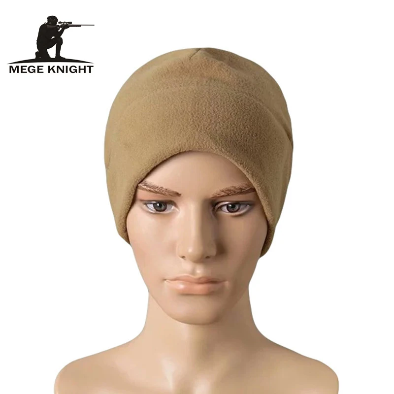 

MGEG BRAND Winter Fashion Men fleece Cap, Unisex Casual Solid Color Hip-hop Skullies Bonnet Cap Gorro