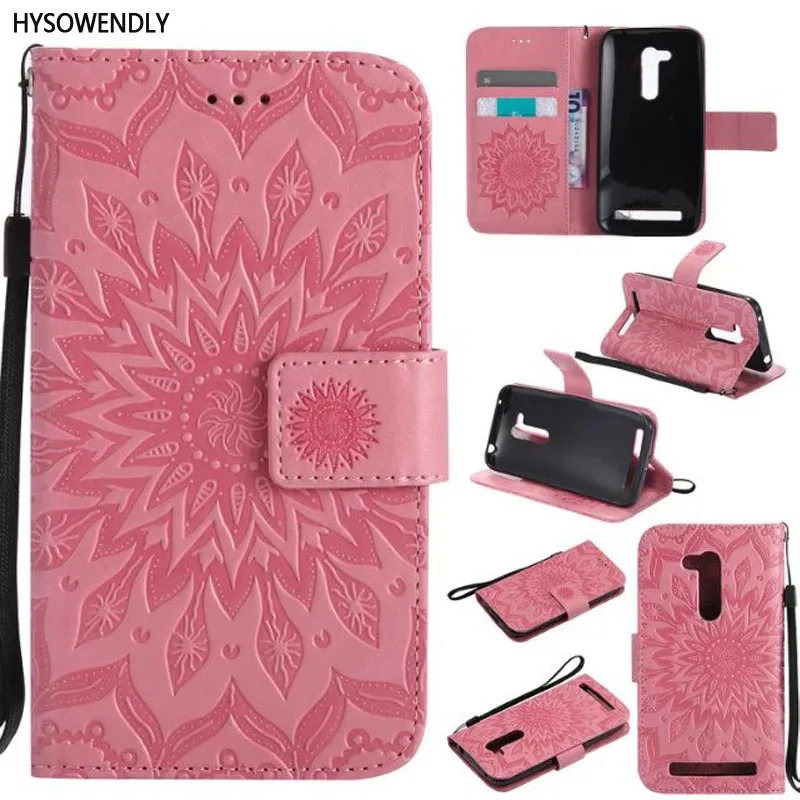 

HYSOWENDLY Painted Flower Wallet Flip Fundas Phone Cases for ASUS ZB452 ZB551 ZD552 Silicone TPU Leather For Google Pixel 2 XL 2